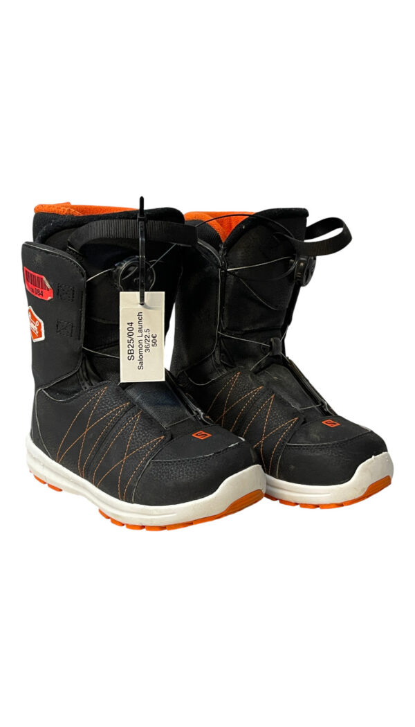 Salomon Launch 36 dydžio snieglenčių batai – naudoti snowboard batai Vilniuje | Sniego Kalnas