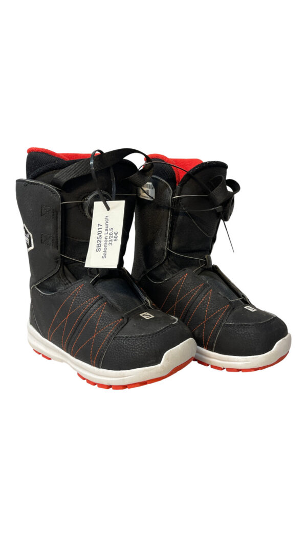 Salomon Launch 33 dydžio snieglenčių batai – naudoti snowboard batai Vilniuje | Sniego Kalnas