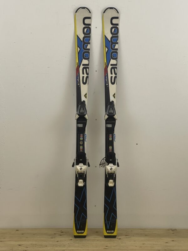 naudotos kalnų slidės salomon xrace 140cm vilnius lietuva sniego kalnas used skis lithuania