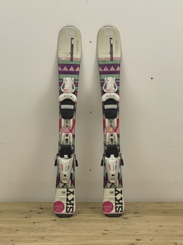 naudotos kalnų slidės elan sky 80cm vilnius lietuva sniego kalnas used skis lithuania