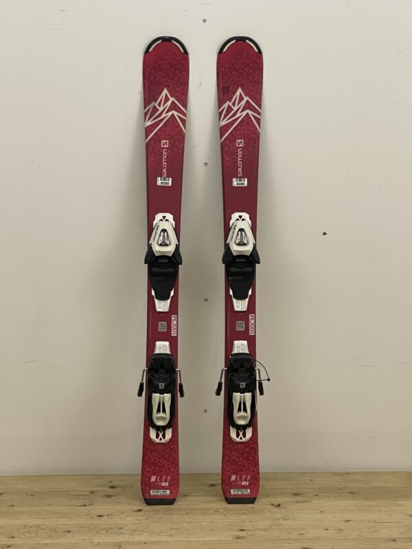 naudotos kalnų slidės salomon lux 100cm vilnius lietuva sniego kalnas used skis lithuania