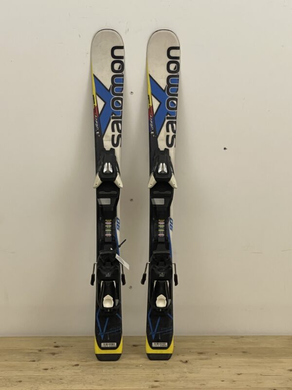naudotos kalnų slidės salomon 90cm vilnius lietuva sniego kalnas used skis lithuania