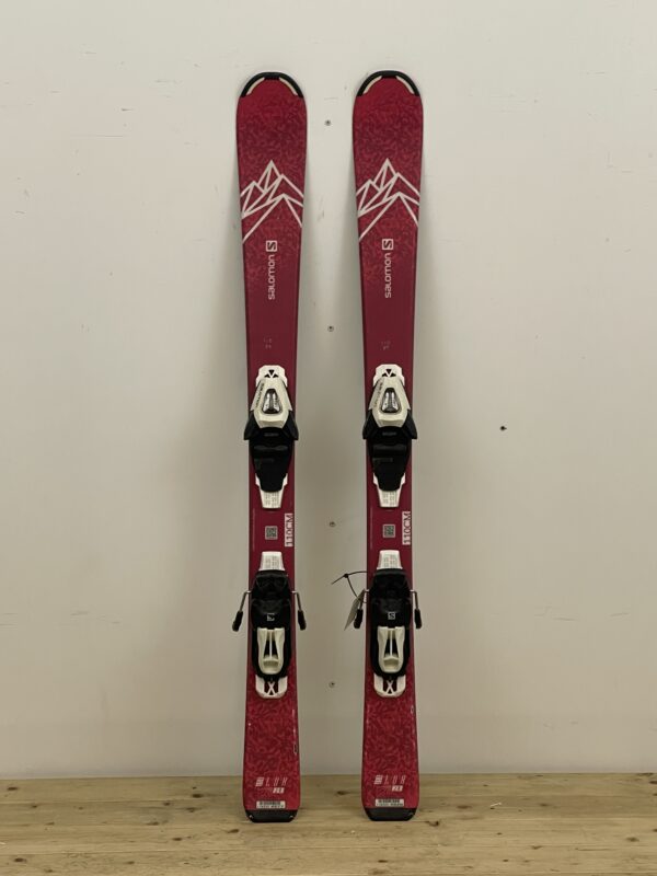 naudotos kalnų slidės salomon lux 110cm vilnius lietuva sniego kalnas used skis lithuania