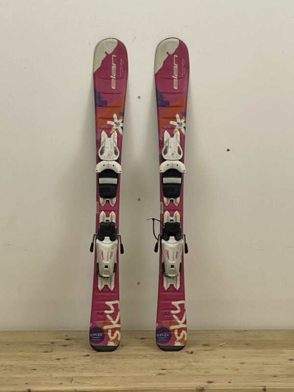 naudotos kalnų slidės elan sky 90cm vilnius lietuva sniego kalnas used skis lithuania