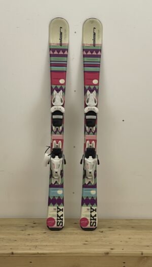 naudotos kalnų slidės elan sky 110cm vilnius lietuva sniego kalnas used skis lithuania