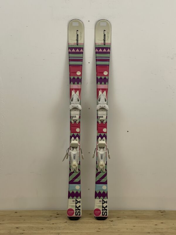 naudotos kalnų slidės elan sky 130cm vilnius lietuva sniego kalnas used skis lithuania