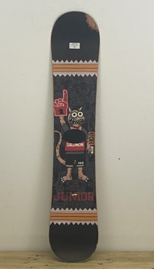 Salomon Junior 140CM naudota snieglentė, naudotos snieglentės, snowboard įranga, naudotas žiemos inventorius Vilnius – Sniego Kalnas