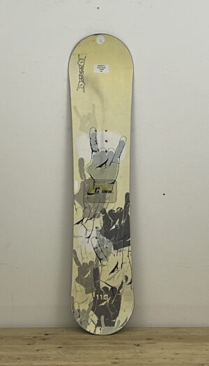 Crazy Creek 118CM naudota snieglentė, naudotos snieglentės, snowboard įranga, naudotas žiemos inventorius Vilnius – Sniego Kalnas
