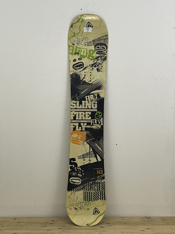 Firefly 152CM naudota snieglentė, naudotos snieglentės, snowboard įranga, naudotas žiemos inventorius Vilnius – Sniego Kalnas