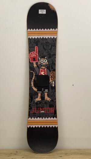 Salomon Junior 125CM naudota snieglentė, naudotos snieglentės, snowboard įranga, naudotas žiemos inventorius Vilnius – Sniego Kalnas