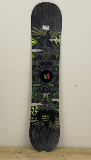 Nidecker Advanced 125CM naudota snieglentė, naudotos snieglentės, snowboard įranga, naudotas žiemos inventorius Vilnius – Sniego Kalnas