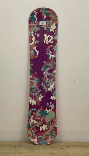 K2 Kandi 120CM naudota snieglentė, naudotos snieglentės, snowboard įranga, naudotas žiemos inventorius Vilnius – Sniego Kalnas