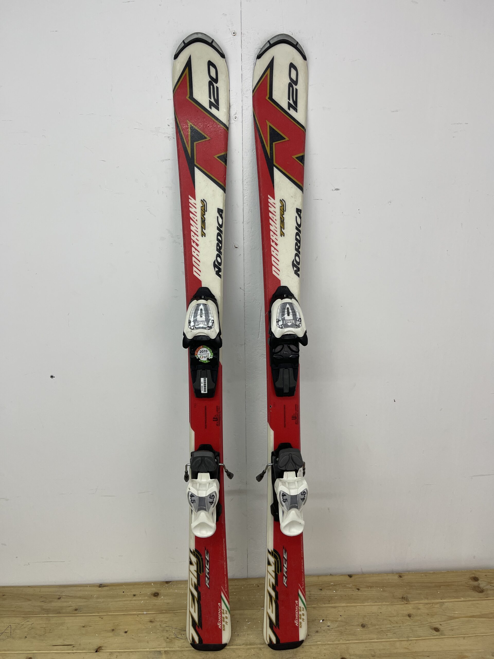Nordica dobermann 120cm kalnų slidės