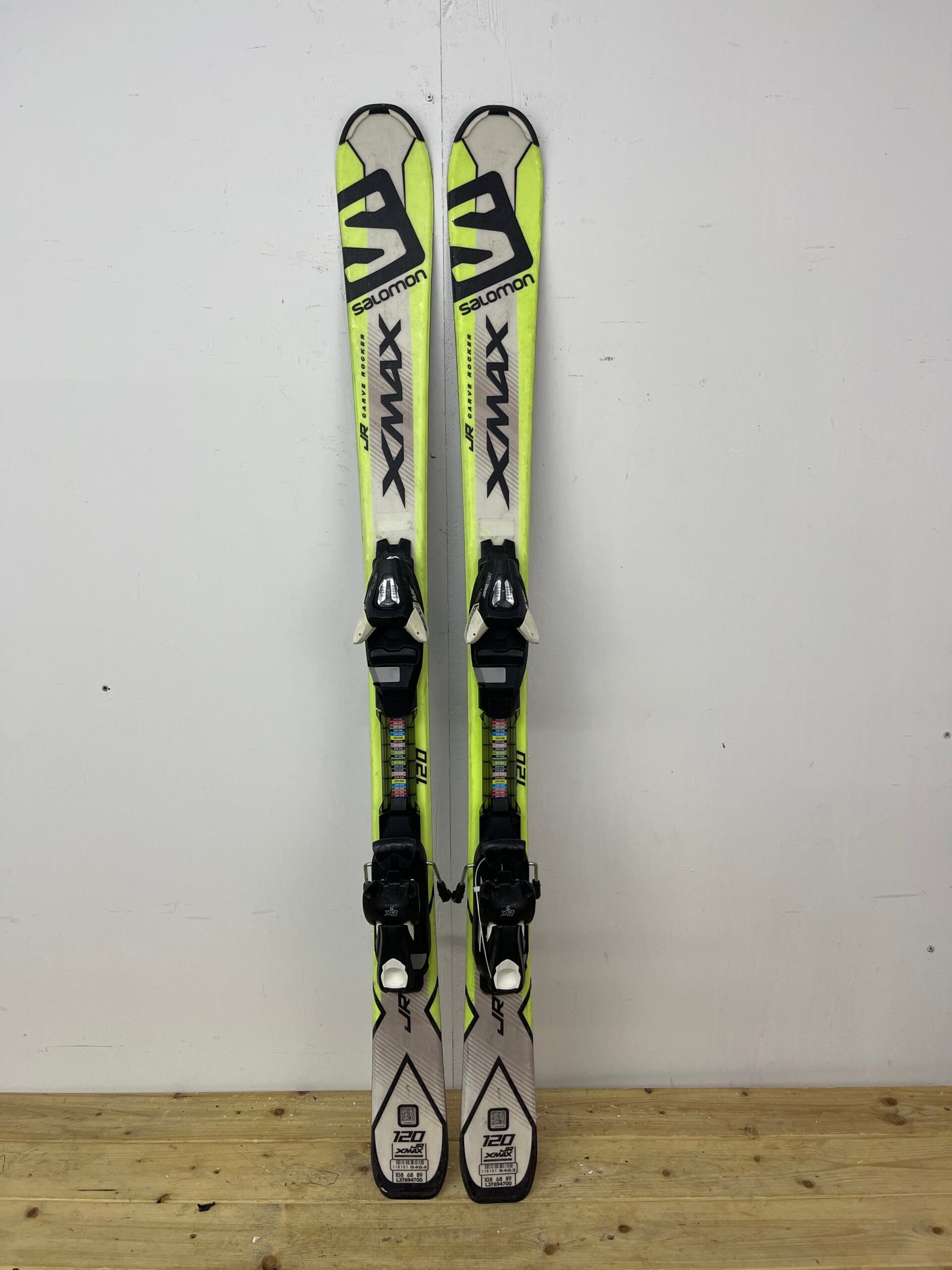 salomon-x-max-120cm-naudotos-slides-vilnius.jpg Salomon X-Max 120 cm naudotos slidės – used skis Vilniuje | Sniego Kalnas