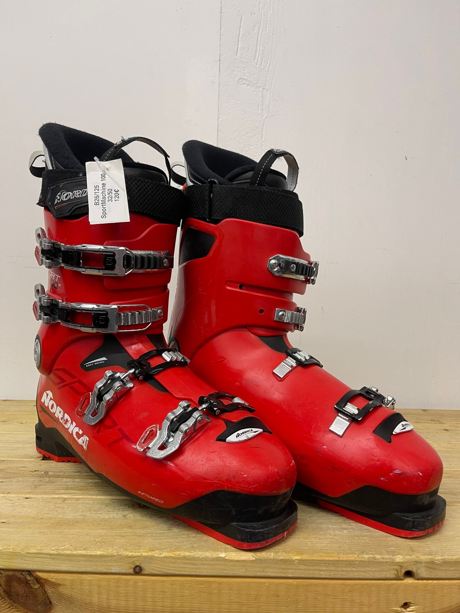 nordica-sportmachine-100-slidinejimo-batai-32-eu50 Nordica SportMachine 100 slidinėjimo batai 32 MP EU 50 – naudoti slidinėjimo batai | Sniego Kalnas