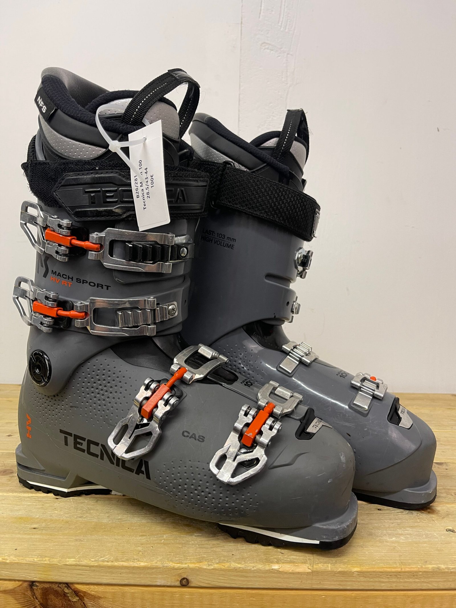 tecnica-mach-100-slidinejimo-batai-28-5-eu43-44 Tecnica Mach 100 slidinėjimo batai 28,5 MP EU 43–44 – naudoti slidinėjimo batai | Sniego Kalnas