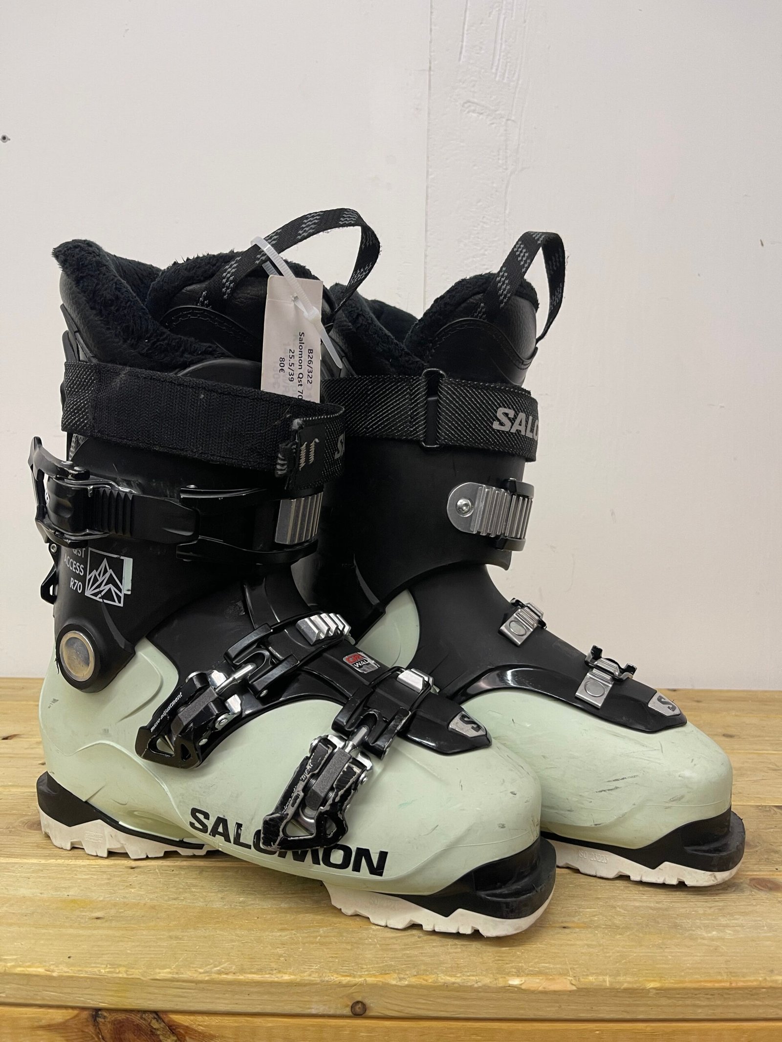 salomon-qst-70-slidinejimo-batai-25-5-eu39 Salomon QST 70 slidinėjimo batai 25,5 MP EU 39 – naudoti slidinėjimo batai | Sniego Kalnas