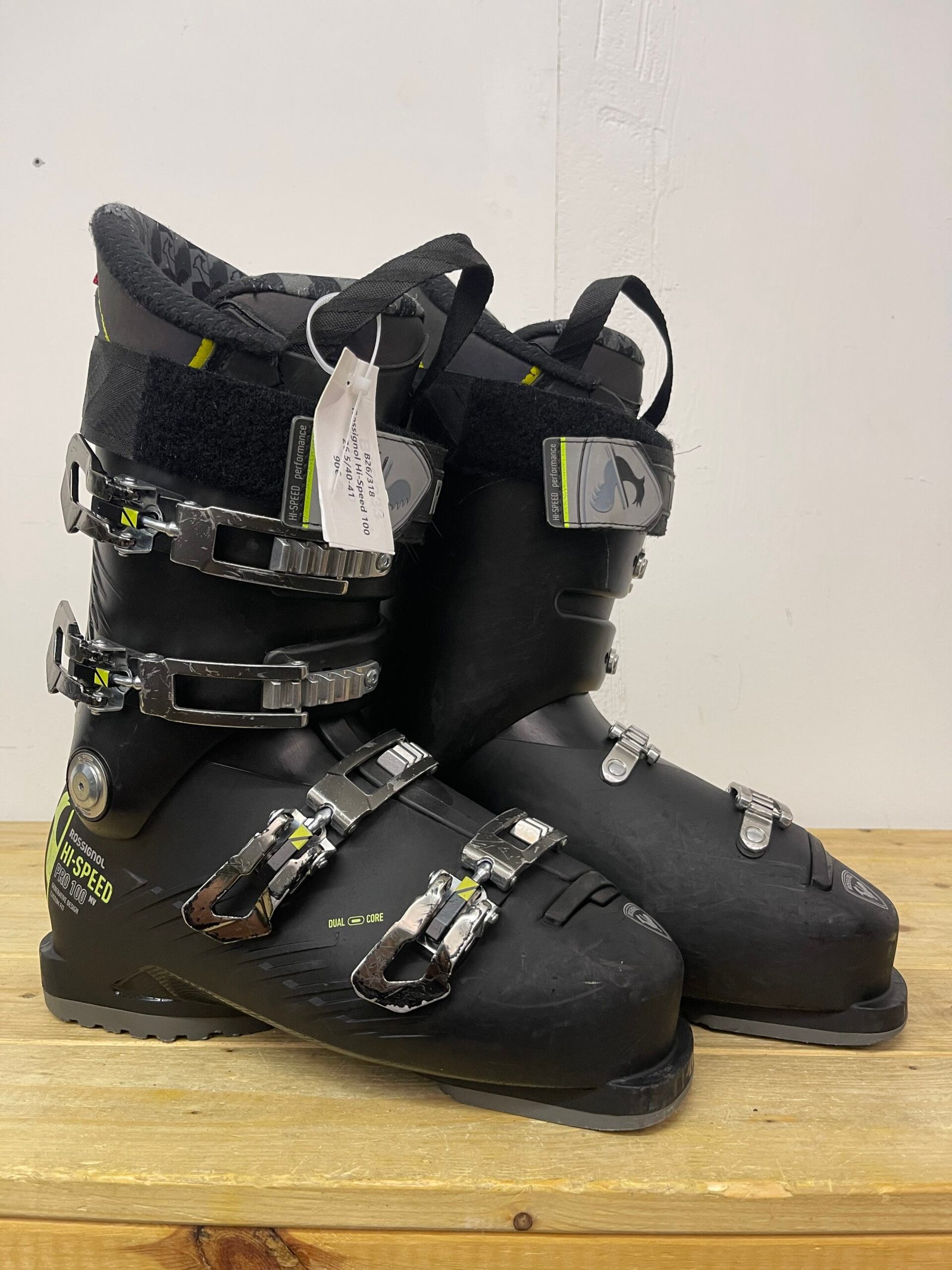 rossignol-hi-speed-100-slidinejimo-batai-26-5-eu40-41 Rossignol Hi-Speed 100 slidinėjimo batai 26,5 MP EU 40–41 – naudoti slidinėjimo batai | Sniego Kalnas