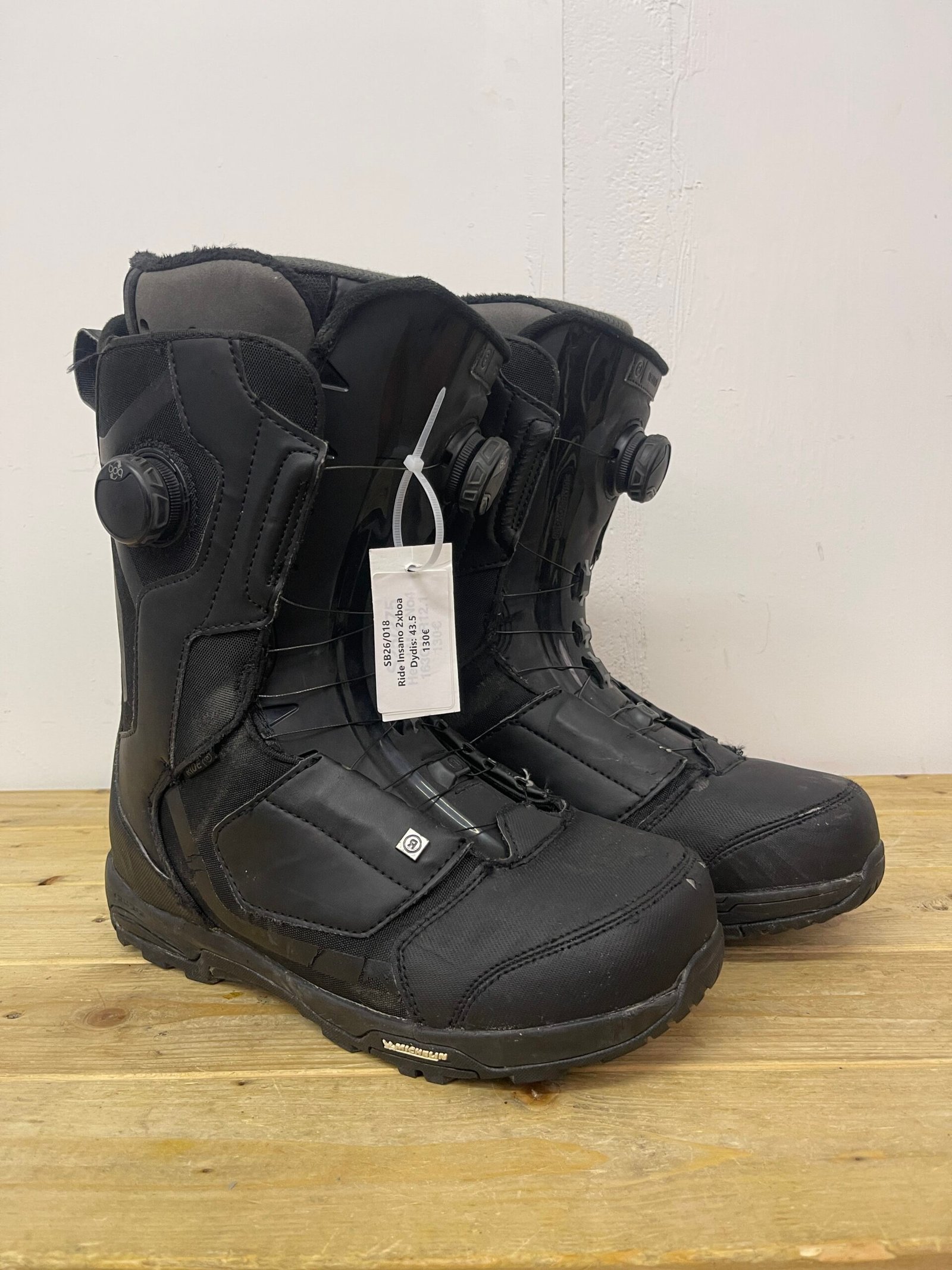 Ride Insano 2xBOA EU 43,5 – naudoti snieglenčių batai Ride Insano 2xBOA EU 43,5 naudoti snieglenčių batai – snowboard boots Vilniuje | Sniego Kalnas