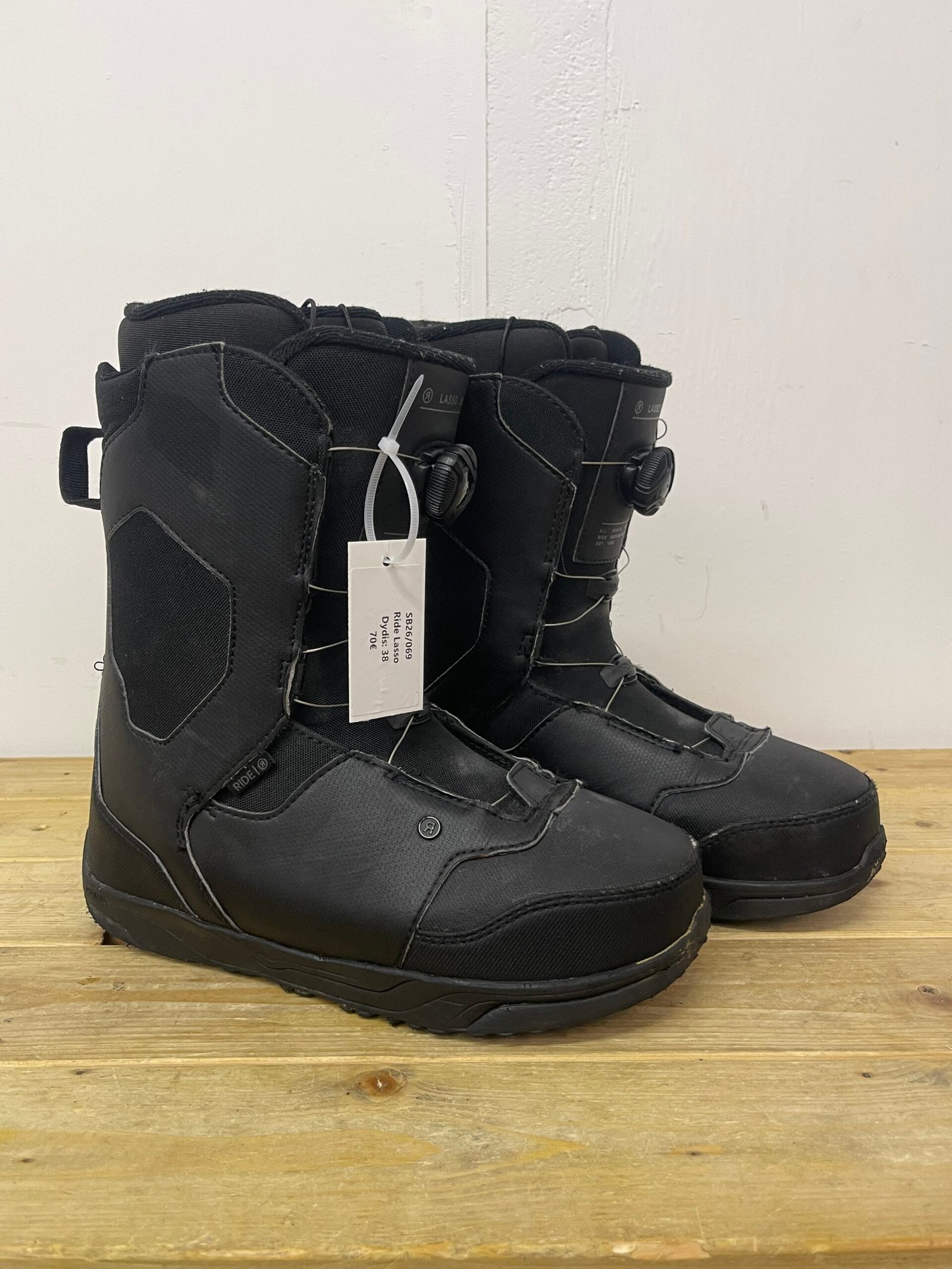 Ride Lasso EU 38 – naudoti snieglenčių batai Ride Lasso EU 38 naudoti snieglenčių batai – snowboard boots Vilniuje | Sniego Kalnas