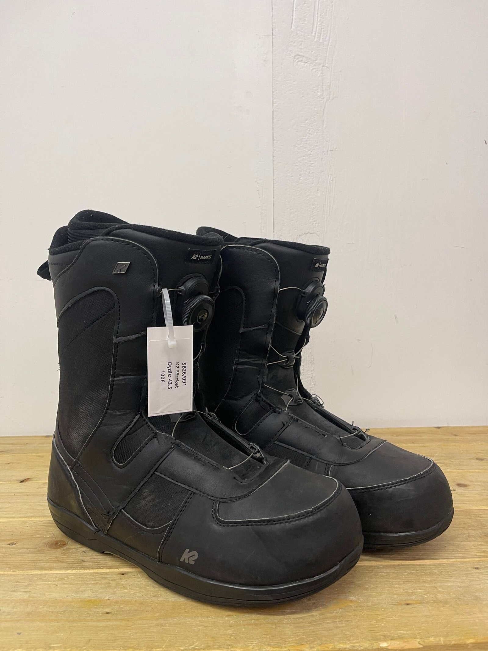 K2 Market EU 43,5 – naudoti snieglenčių batai K2 Market EU 43,5 naudoti snieglenčių batai – snowboard boots Vilniuje | Sniego Kalnas