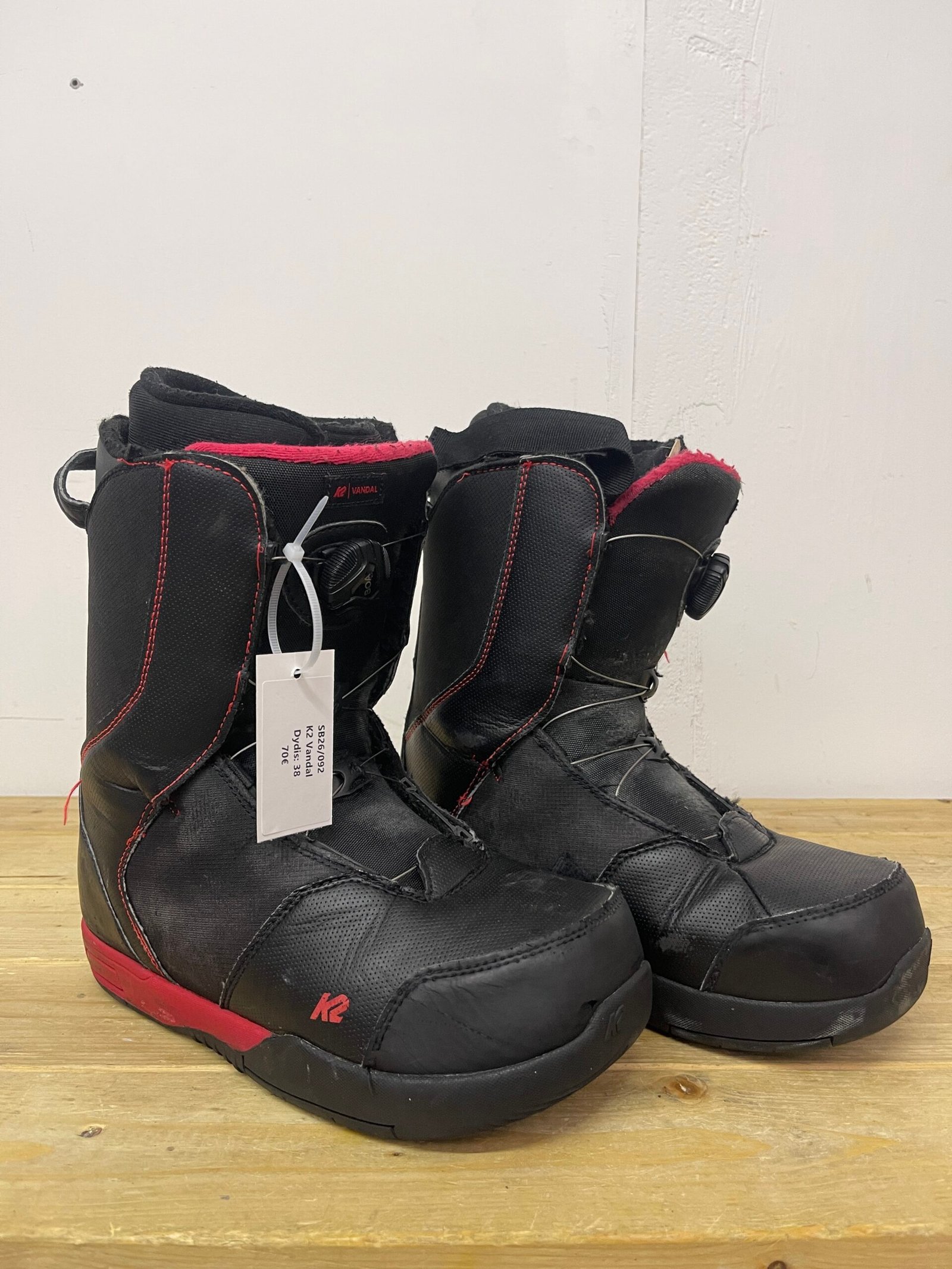 K2 Vandal EU 38 – naudoti snieglenčių batai K2 Vandal EU 38 naudoti snieglenčių batai – snowboard boots Vilniuje | Sniego Kalnas