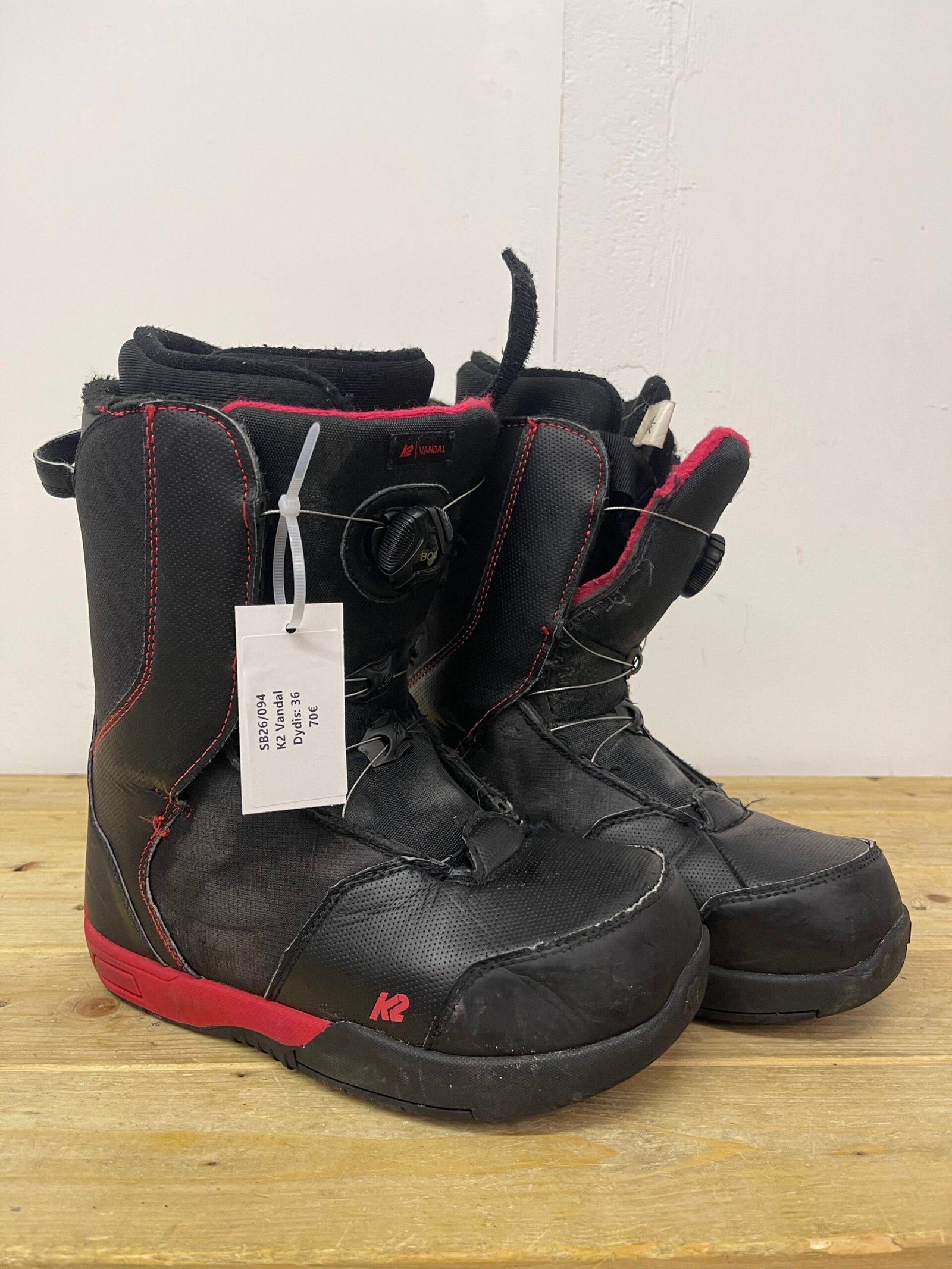 K2 Vandal EU 36 – naudoti snieglenčių batai K2 Vandal EU 36 naudoti snieglenčių batai – snowboard boots Vilniuje | Sniego Kalnas