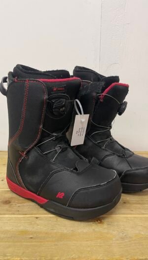 K2 Vandal EU 35 naudoti vaikiški snieglenčių batai – snowboard boots Vilniuje | Sniego Kalnas